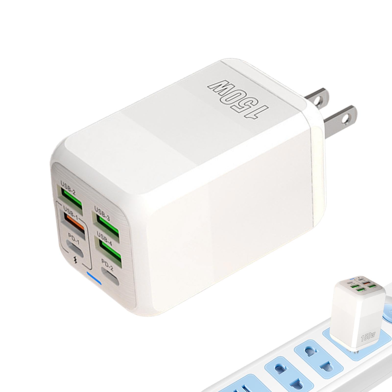Amazon | 複数のデバイス用の充電タワー - USB 充電ドック、6 ポート